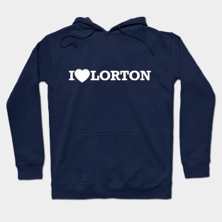 I Love Lorton - White Hoodie